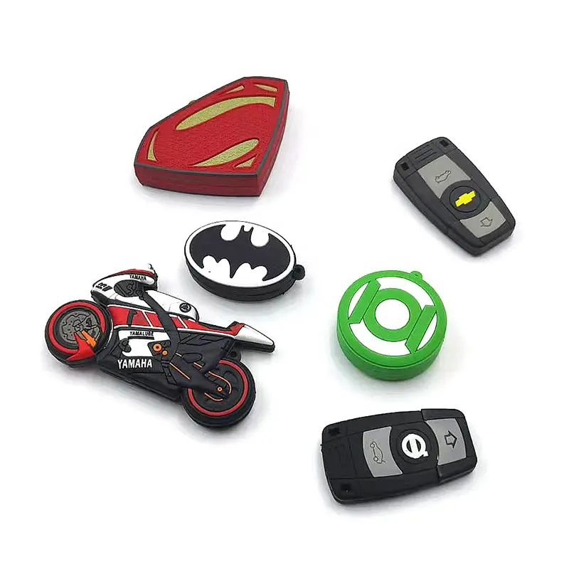 CeaMere-memoria usb para motocicleta, pendrive de dibujos animados, 64GB, 32GB, 16GB, 4GB, capacidad real