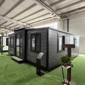 Maisons modernes personnalisées de 20 pieds Maisons préfabriquées Petites maisons préfabriquées Petite maison modulaire extensible - Product Image 2