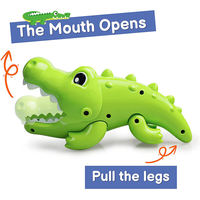 Jouets pour le bain des bébés Crocodile flottant Poissons Piscine Jeux Eau Jeu Ensemble Cadeau Baignoire Douche Plage Bain Jouets pour enfants