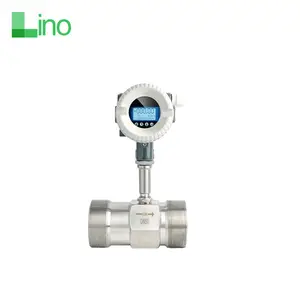 LN LWGY high precision dn32 stainless flow meter liquid turbine flowmeter 4 20ma