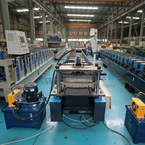 Machines de formage de rouleaux muraux légers sur support Machine à tuiles métalliques entièrement automatique à vendre - Product Image 1