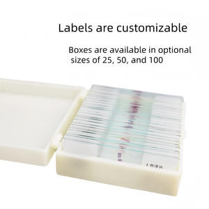 Lames de microscope préparées avec <span class=keywords><strong>des</strong></span> spécimens aquatiques transparents et colorés, incluant <span class=keywords><strong>des</strong></span> lames de verre avec <span class=keywords><strong>des</strong></span> écailles de poisson carassin, au meilleur prix - Product Image 5