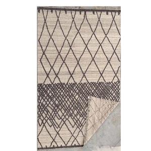 Alfombra Marroquí de Lana Suave Anudada a Mano, Alfombra Decorativa Hecha a Mano para Dormitorio, Sala de Estar, Recepción de Hotel y Espacios de Oficina - Product Image 2