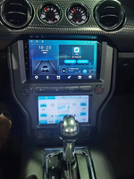 Autoradio Android 9 pouces 4+64G avec GPS, CarPlay, Android Auto, lecteur multimédia pour Ford Mustang 2015-2021