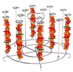 MultiPurpose Kitchen Accessories Air Fryer Vertical Baking Needle Set Bbq Sticks Skewer Barbecue Stainless Steel Bbq - Product Image 1