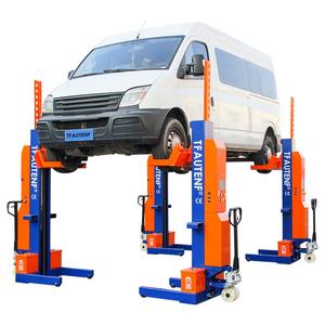 TFAUTENF Élévateur de camionnette sans fil intelligent à colonne mobile 10t, élévateur à quatre poteaux pour atelier de réparation et d'entretien de véhicules électriques - Product Image 3