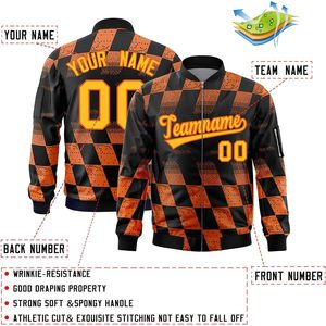 เสื้อแจ็คเก็ตวาร์ซิตี้แบบกำหนดเองได้ สำหรับผู้ใหญ่ทั้งชายและหญิง  ปักชื่อ หมายเลข และโลโก้ได้  แบบวินเทจ น้ำหนักเบา  เสื้อคลุมบอมเบอร์  ผ้า PU ระบายอากาศได้ดี เหมาะสำหรับฤดูใบไม้ร่วง - Product Image 3