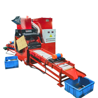 Machine de recyclage de fil de cuivre ACCE 100-150 kg/h, moteur certifié CE, facile à utiliser pour un usage domestique, traitement des déchets de cuivre et d'aluminium