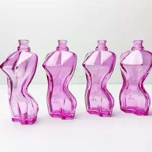 5ml 30ml Parfüm glasflasche Parfüm flasche kunden spezifisch geformte Parfüm flasche Farb spritzen