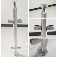 Wanlong vente en gros, Balustrade de haute qualité, Balustrade de balcon, conception d'escalier, Balustrade, poteau en acier inoxydable