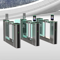 Sistema di Gestione Software per Palestre di Alta Gamma con Riconoscimento Facciale, Cancello a Battente Brushless DC in Acciaio Inossidabile, Protezione IP65, Anti-Ingresso Indiscretamente (Anti-Tailgating)