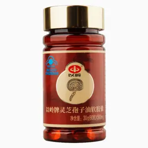 OEM/ODM Suplemen Makanan Kesehatan Ganoderma Lucidum Organik Reishi Spore Oil