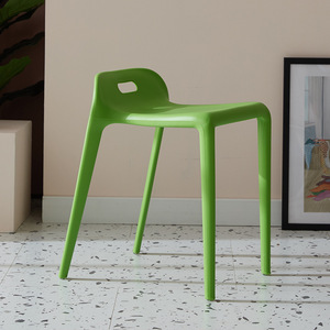 Simple Contemporary Commercial Dining <b>Table</b> Chairs Household <b>Plastic</b> Stools Wholesale Fast Food Restaurants Stacked High - Product Image 4