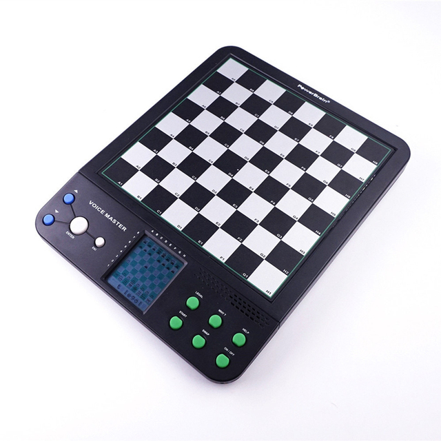 Beginners Electronic Chess Board Game Luxury Checkers Chess AI Smart Teaching System Electronic Chess Set for Kids Gifts