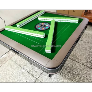 Mahjong Machine Fully Automatic <b>Table</b> Dual Four Mute Roller Folding Home KPES-4839138901804324 Automatic Mahjong <b>Table</b> <b>With</b> Whee - Product Image 3