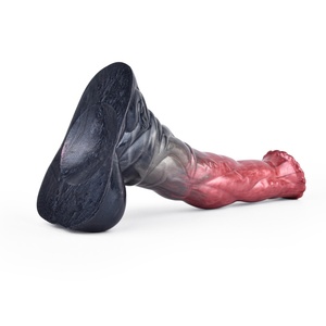 NNSX Wholesale Popular Soft Animal Horse <b>Dildos</b> Gold Knight Color Artificial Anal Plug Sex Product Masturbator Sex Toys for - Product Image 4