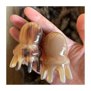 Pemijat wajah alami pelat Gua Sha tubuh untuk perawatan akupunktur tradisional alat pijat rambut Spa rambut Gua Sha - Product Image 5