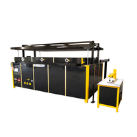 Machine de thermoformage sous vide en acrylique 3D pour matériaux PET/PVC/PP/PS/ABS, formage automatique, économique, zone de travail 1200x2400mm