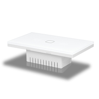 CNSKOU bon prix produits Tuya Smart Wifi interrupteur mural nous Standard verre écran tactile interrupteur de lumière Support App télécommande