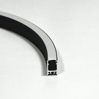 Projecteur de lumière ovale incurvée, accessoire linéaire à LED incurvé de différentes tailles, réglable, offre spéciale