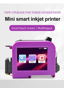 Mini cầm tay cầm tay máy in nhãn không phai mã QR Sản xuất ngày mã hóa máy cho nắp chai bao bì trứng mới người anh - Product Image 2