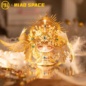 Hot Bán 3D Kim Loại Câu Đố Thánh Cánh Thiên Thần Phim Hoạt Hình Mèo Thủ Công Mỹ Nghệ DIY Căng Thẳng Cứu Trợ Đồ Chơi Cho Trang Trí Nội Thất - Product Image 2
