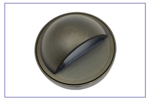 Die-Cast Brass LT2601 Điện Áp Thấp 12V AC/DC Half Moon Ngoài Trời LED Deck/Bước Ánh Sáng Với G4 Cho Hệ Thống Chiếu Sáng Ngoài Trời - Product Image 2