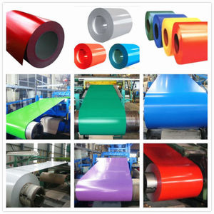 Bobinas de Acero Prepintadas Aluzinc Q235b con Recubrimiento de Color PPGI, Chapas de Hierro Prepintadas en Colores Personalizados - Product Image 1