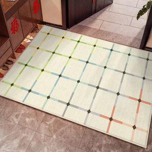 Alfombrilla <span class=keywords><strong>de</strong></span> bucle <span class=keywords><strong>de</strong></span> Bruselas con estampado <span class=keywords><strong>de</strong></span> bienvenida moderno, raspador duradero, superficie oculta la suciedad, alfombrilla <span class=keywords><strong>de</strong></span> puerta fácil <span class=keywords><strong>de</strong></span> limpiar - Product Image 4