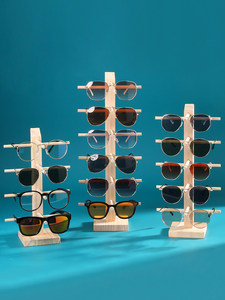 Expositor <span class=keywords><strong>de</strong></span> <span class=keywords><strong>Gafas</strong></span> y Organizador <span class=keywords><strong>de</strong></span> Joyas para <span class=keywords><strong>Gafas</strong></span> <span class=keywords><strong>de</strong></span> Sol y Lentes - Modelo con Estantes <span class=keywords><strong>de</strong></span> Una o Dos Filas - Product Image 3