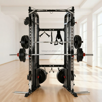 Estación de Entrenamiento de Fuerza Multifuncional Monster, Todo en Uno, para Gimnasio en Casa o Comercial, Entrenamiento de Cuerpo Completo