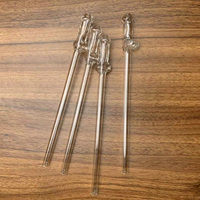 Pénis forme verre paille Bachelorettes fête fournitures Club Bar douche nuptiale résistant à la chaleur haute Borosilicate Sexy Dick pailles