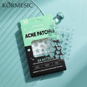 แผ่นแปะสิว KORMESIC Private Label 36 ชิ้น สูตร Vibrant & Dazzling Star ช่วยปลอบประโลมผิว ลดรอยสิว ให้ผิวกระจ่างใส และชุ่มชื้น - Product Image 2