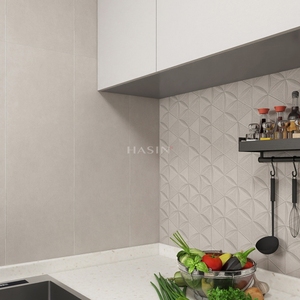 Piastrella in Porcellana di Lusso 300x900 Stile Vintage Floreale, Piastrella Rustica Opaca in Ceramica per Pavimenti e Pareti, Stile Italiano per <span class=keywords><strong>Bagno</strong></span> e Balcone - Product Image 6
