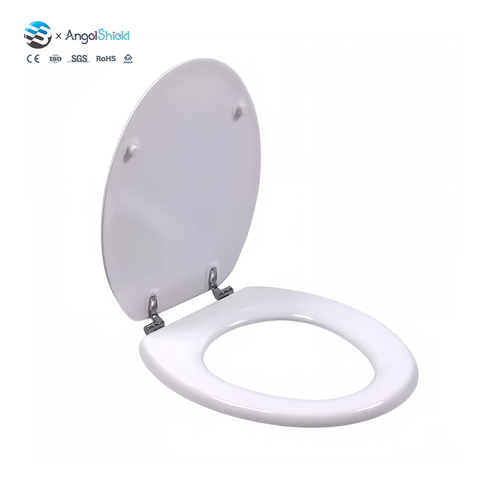 Good Quality Wc Seat Cover Customizable Residential Round Wooden Toilet Seat With Cover Closed Front Design Batch Production · image 3