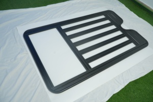 Système de barres de toit universelles en aluminium - Installation rapide, barres de toit pour voiture à charge lourde pour SUV, camion, <span class=keywords><strong>camping</strong></span> - Product Image 4