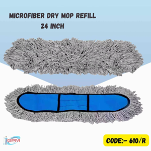 Recharge de serpillière en microfibre à cadre pliable pour un dépoussiérage efficace des sols, un nettoyage humide et une utilisation quotidienne à la maison, au bureau et au niveau commercial - Product Image 6