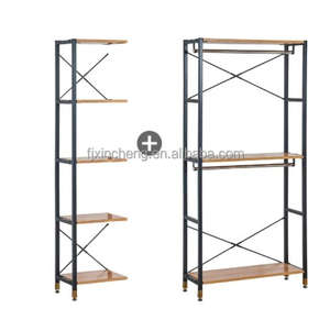 Metallrahmen vier Ebenen 2 Ebenen Neuer Markt trend Fabrik preis gut verkauftes Schlafzimmer stehend Regale - Product Image 4