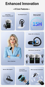 Casques de guide touristique sans fil à 9999 canaux, style cravate, qualité sonore claire, faciles à installer, pour visites de musées et traduction - Product Image 2