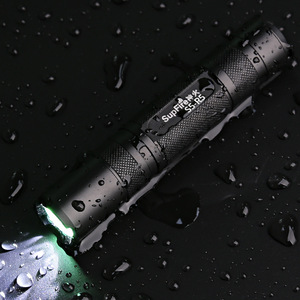 เสินฮั่ว S5 R5 ไฟฉายขนาดเล็ก 1700mAh แบบชาร์จไฟได้ LED กันน้ำกลางแจ้งแบบพกพาสีดำ - Product Image 3