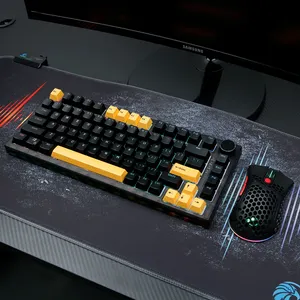 Fabriek Direct 60% Rgb Backlight 2.4G Bt Draadloze Gaming Mechanische Toetsenbord Voor Laptop Computer Gamer