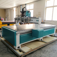 Routeur CNC haute précision pour le bois, machine de nesting simple 6 kW, tension 220 V/380 V, précision de positionnement de 0,01 mm pour armoires en contreplaqué