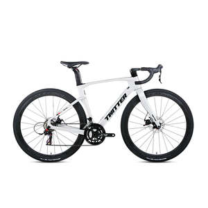 Bicicleta de Carretera y Grava My Store 700c V3 RS 12S Aero de Fibra de Carbono, 21 Velocidades, Ruedas Azules, Unisex, AL7005 Race 24*15, 150-165cm - Product Image 6