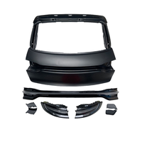 Kit de pare-chocs arrière style 2023 pour Porsche Macan 95B 2014-2018 avec hayon et ensemble de feux arrière à LED