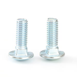 M4 M5 M6 M8 M10 M12 DIN603 Class 8.8 Zinc Plated Steel <b>Round</b> <b>Head</b> Square Neck Zinc Plated Carriage Bolts - Product Image 6