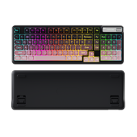 IX98 19Keys Rollover Gasket Membrane Keyboard Detachable Wired USB-C Mechanical Feel RGB Backlight Plastic Gaming Slim New