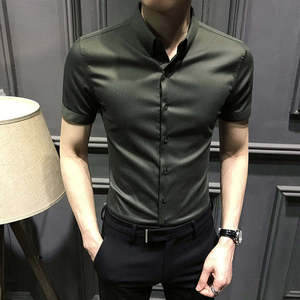 <span class=keywords><strong>Abito</strong></span> hawaiano estivo in cotone 100% a manica corta da <span class=keywords><strong>uomo</strong></span> camicia da spiaggia <span class=keywords><strong>oversize</strong></span> con stampa personalizzata all'uncinetto Smart Casual XL traspirante - Product Image 3