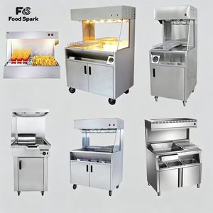 KitchenMax Solución Completa para Cocina Comercial de Restaurante, Equipo de Catering de Comida Rápida para Pollo y Hamburguesas - Product Image 3