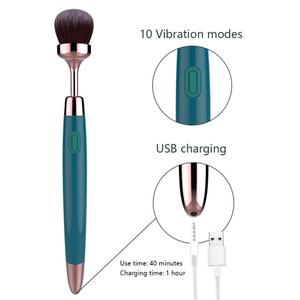 USB Charging Beauty Makeup Brush Vibrator Stimulator Pen <b>Massage</b> AV Stick Electric Masturbator Adult Sex Toys for Woman <b>Tool</b>% - Product Image 4