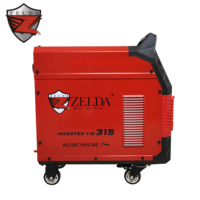 Machine à souder TIG AC/DC à inverseur IGBT industriel pour l'acier inoxydable et l'aluminium, moteur DC 315A, capacité 9 kVA